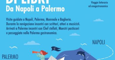 Da Napoli a Palermo, la nave di Libri