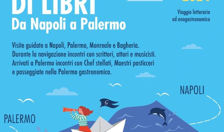 Da Napoli a Palermo, la nave di Libri