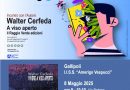 Ritorna nel Salento lo scrittore Walter Cerfeda per il Maggio dei Libri