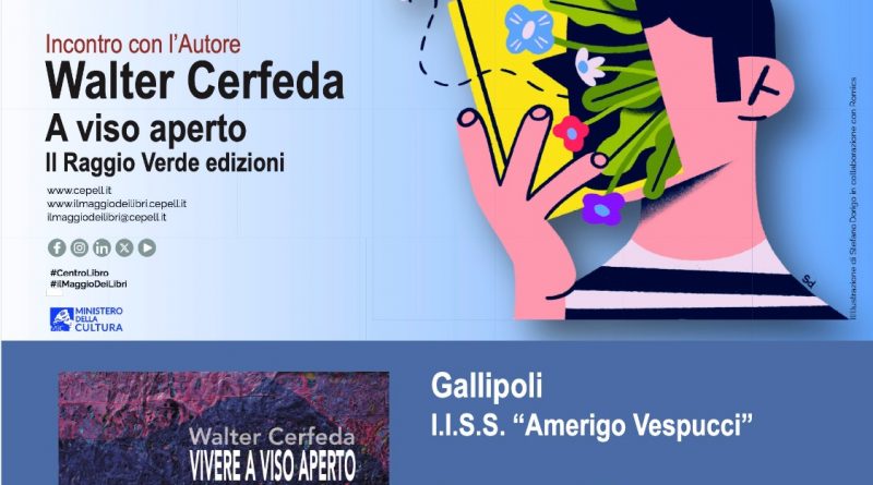 Ritorna nel Salento lo scrittore Walter Cerfeda per il Maggio dei Libri