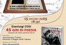 45 giri di poesia. La nuova raccolta di poesie e testi di Gianluigi Cosi