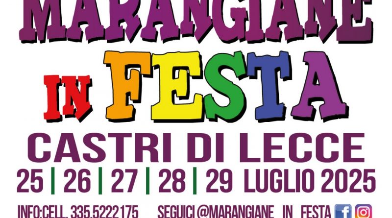 Marangiane in Festa