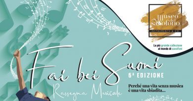 Fai bei suoni. Al Museo del Saxofono Fai bei suoni. Al Museo del Saxofono
