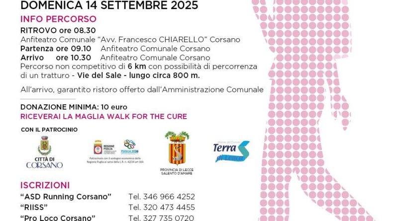 Camminata per la Vita. A Corsano