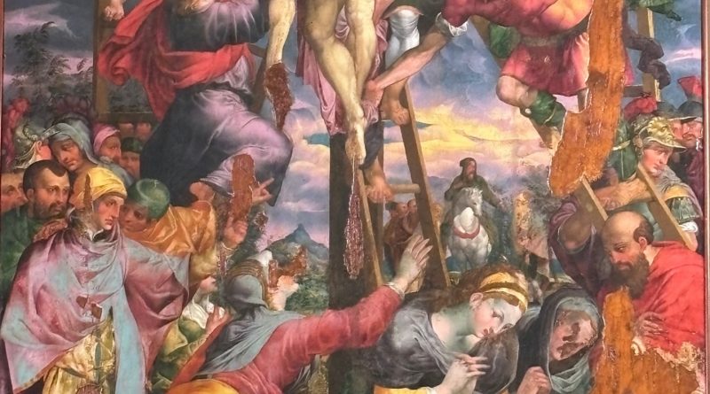 La deposizione, opera di Gianserio Strafella torna a Copertino