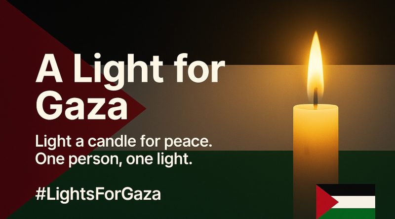 LightsForGaza.com. Un progetto virtuale per accedere luci di pace