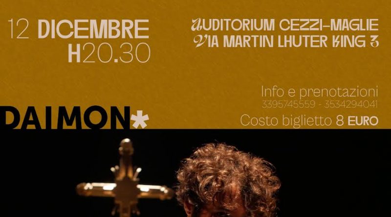 “Atto di dolore” , Riccardo Lanzarone a Maglie