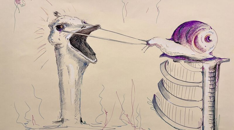 “Falling” di Driant Zeneli