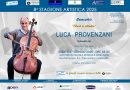 Il violoncellista fiorentino Luca Provenzani a Francavilla Fontana Il violoncellista fiorentino Luca Provenzani a Francavilla Fontana
