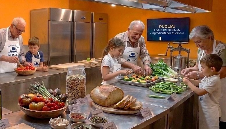 Nonni e nipoti ai fornelli