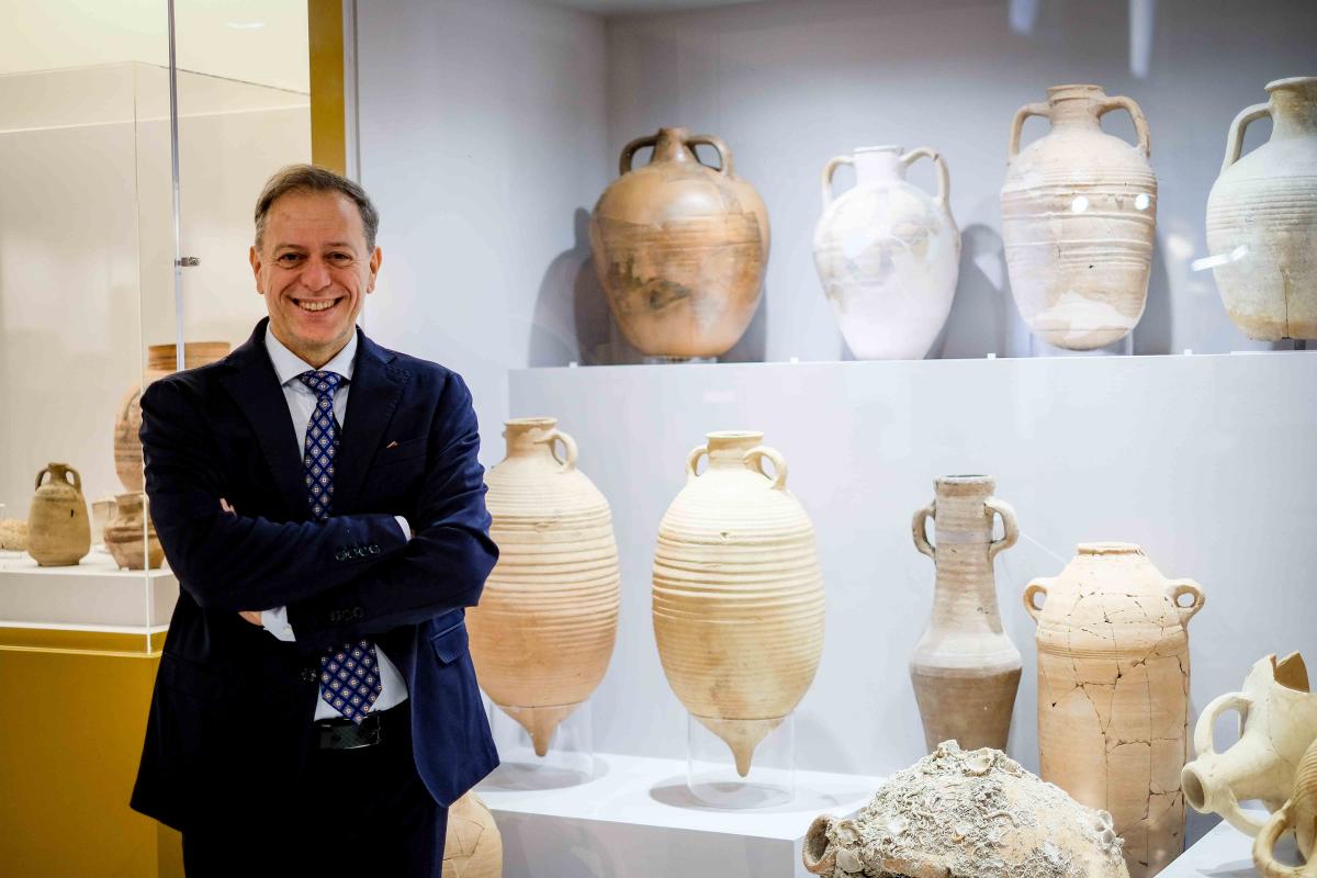 Bizantini, un momento dell' inaugurazione al MANN, © ph. Valentina Cosentino  