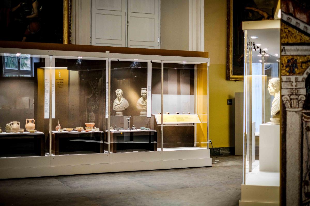 Bizantini, un momento dell' inaugurazione al MANN, © ph. Valentina Cosentino  