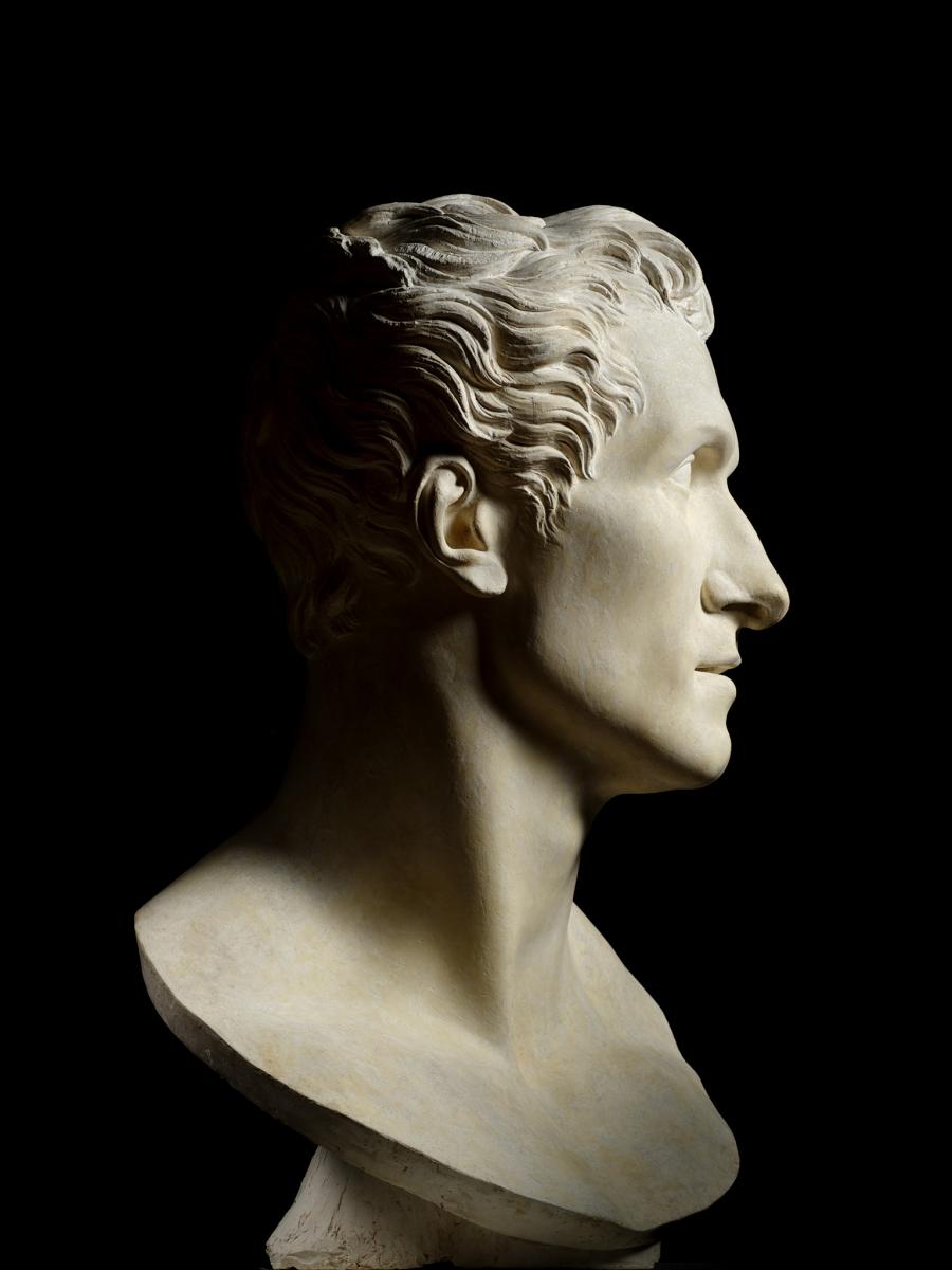 Antonio Canova (1757 - 1822)Autoritratto, 1812Gesso, 74x50x35,5 cmBassano del Grappa, Museo Civico