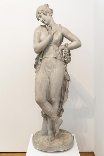 Antonio Canova (1757 - 1822), Danzatrice con dito al mento, 1809-1814, Gesso,, 173x60x45 cm, Torino, Pinacoteca AgnelliAntonio Canova (1757 – 1822), San  