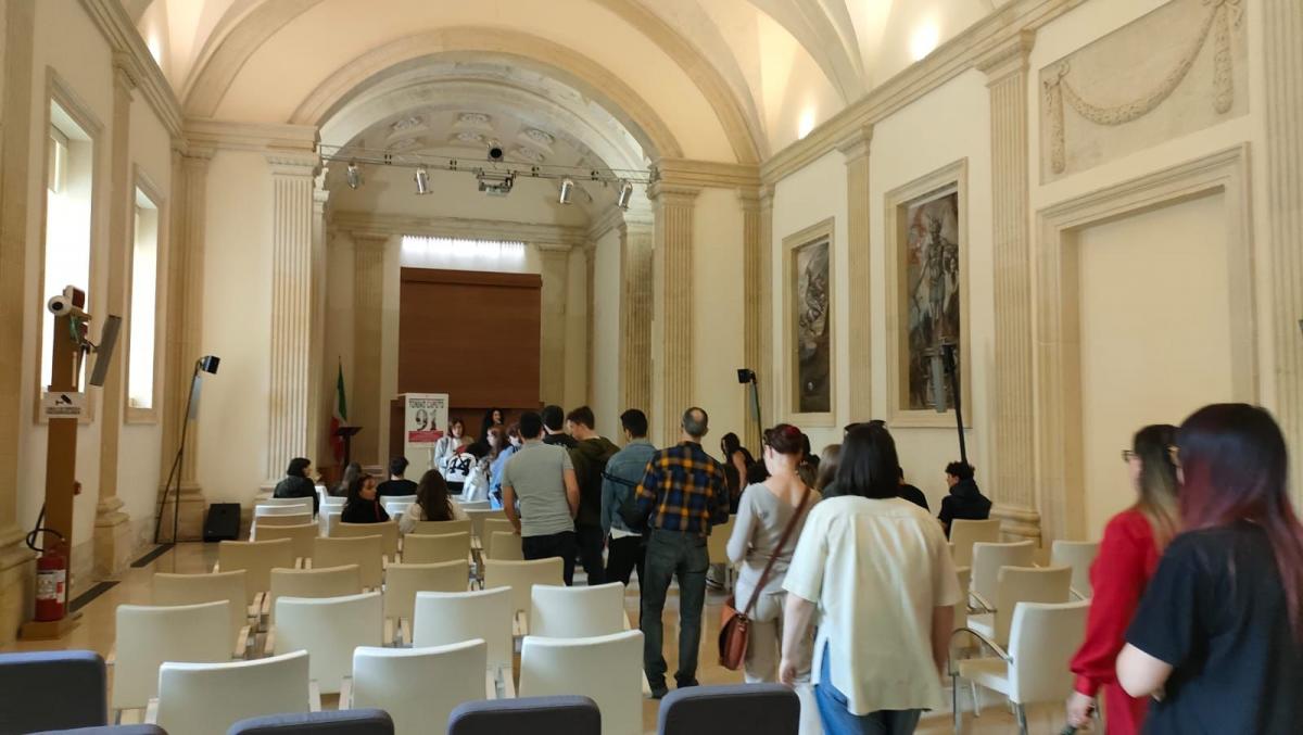 Marco Sciame incontra gli studenti del Premio