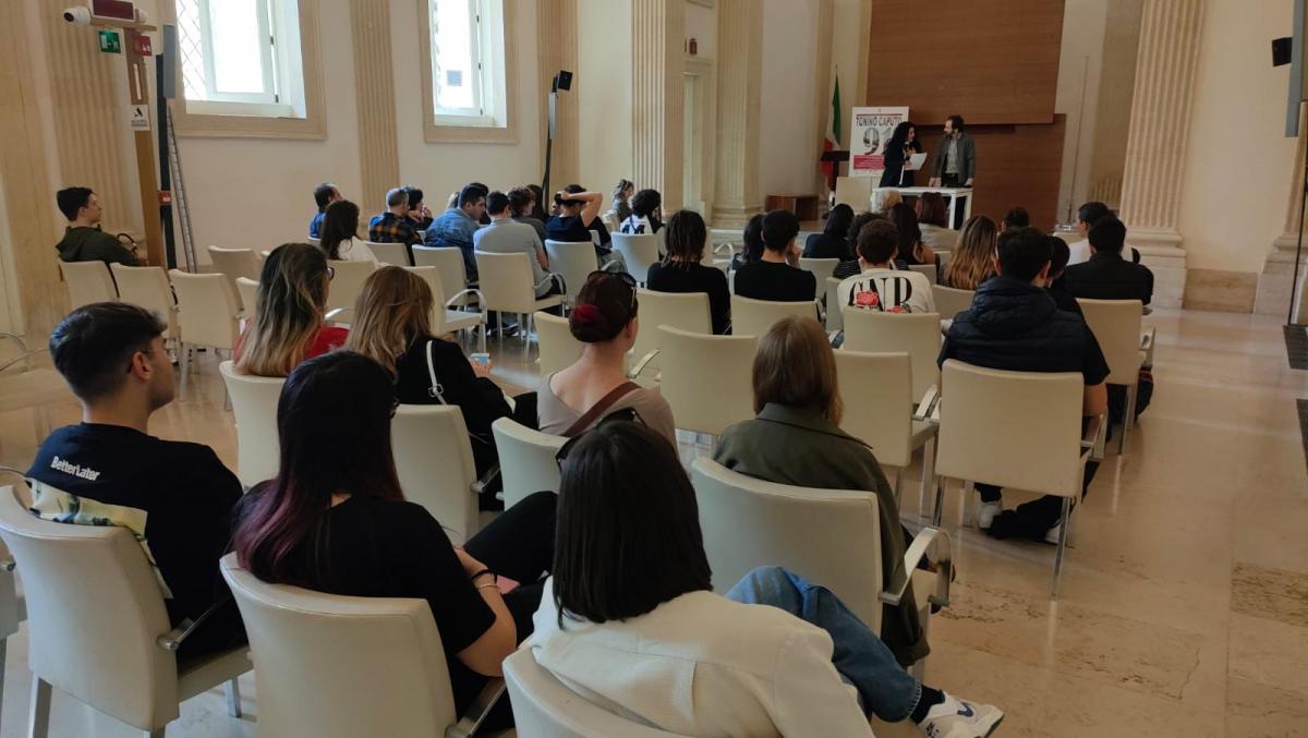 Marco Sciame incontra gli studenti del Premio
