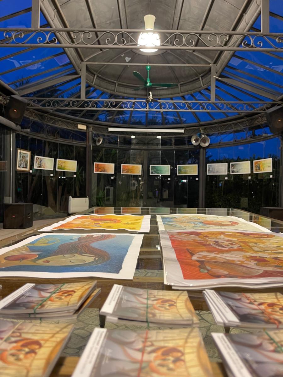 Enzo De Giorgi, mostra-concerto “Ri-tratti”, Premio Civilia 2022 (foto Rodolfo Stigliano)