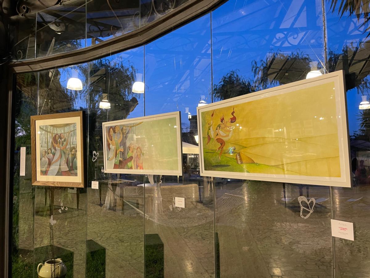 Enzo De Giorgi, mostra-concerto “Ri-tratti”, Premio Civilia 2022 (foto Rodolfo Stigliano)