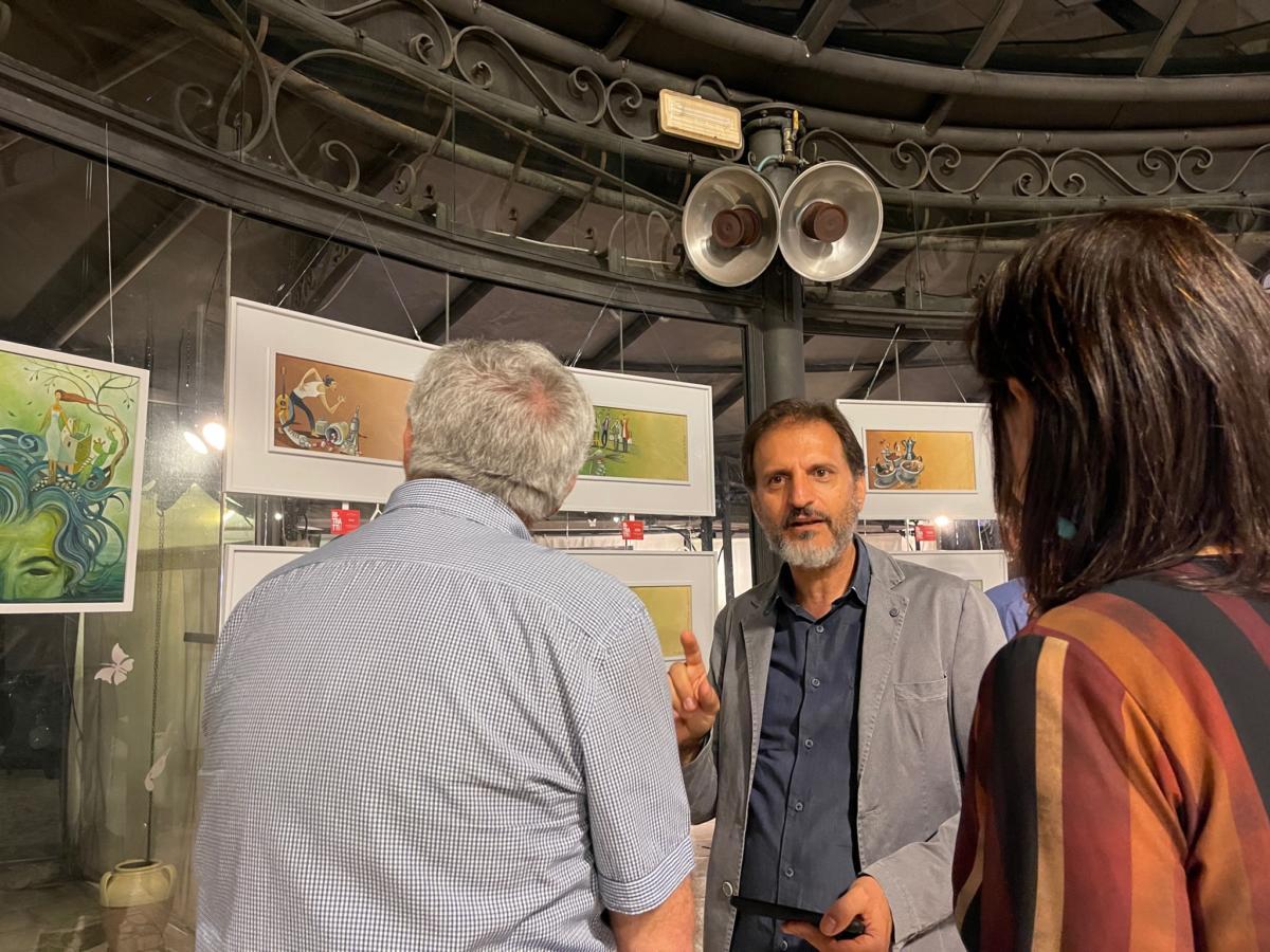 Enzo De Giorgi, mostra-concerto “Ri-tratti”, Premio Civilia 2022 (foto Rodolfo Stigliano)