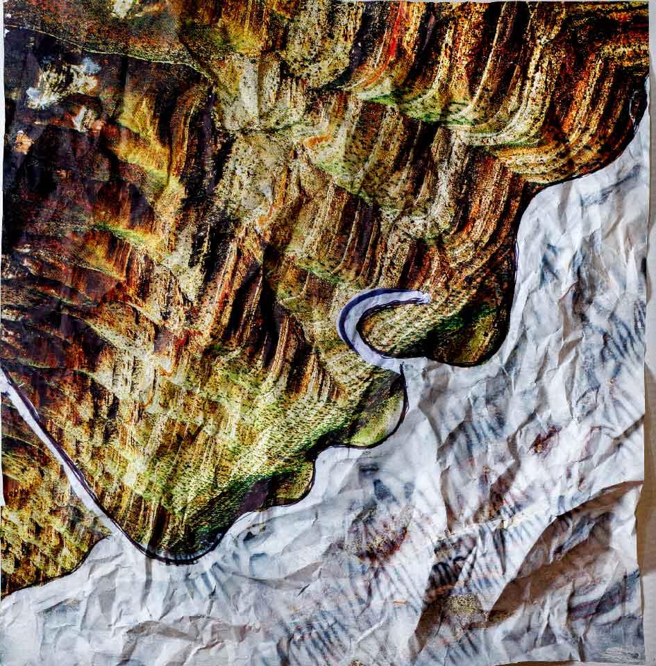 Maurizio Martina, Ora e un limite mobile ammettere che la terra e una madre come un' impressione di gran forza più del tempo che la vuole distruggere, foto di Alice Stella