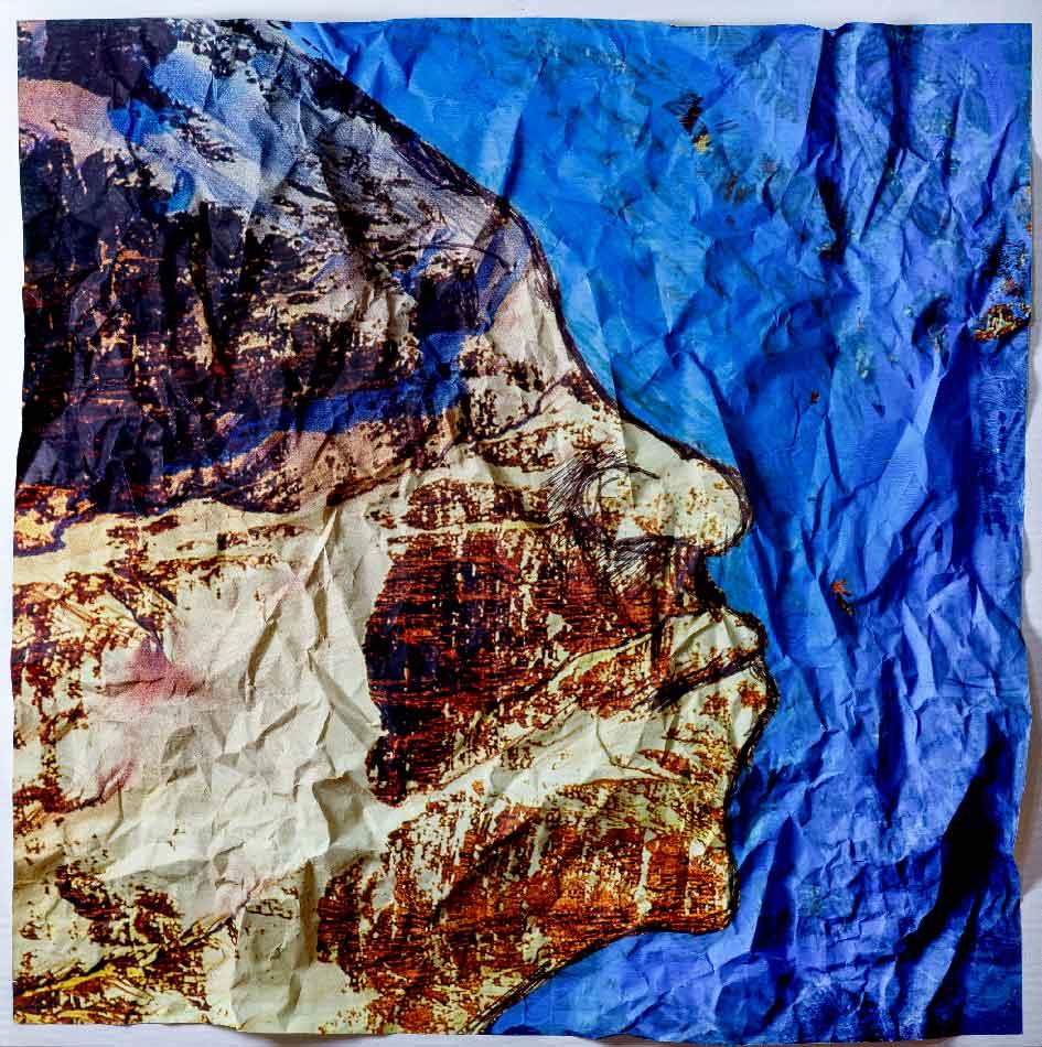 Maurizio Martina,  AliceStella Roccia come testimonianza, foto Alice Stella