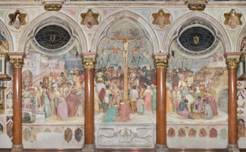 Altichiero da Zevio, Crocifissione, Basilica del Santo, Cappella di San Giacomo, 1375-1378