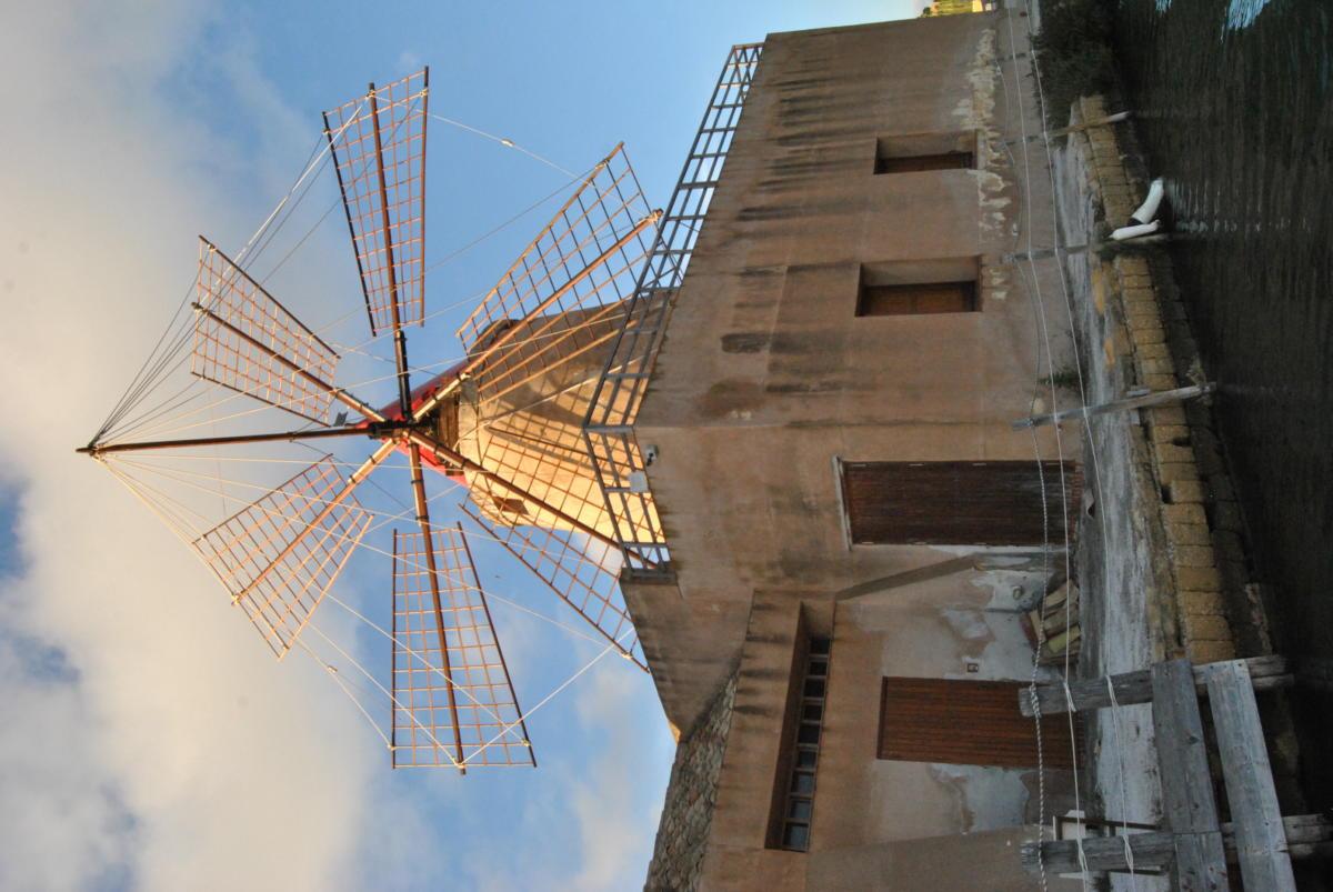 12 - Mulino nelle saline dello Stagnone di Marsala (TP)