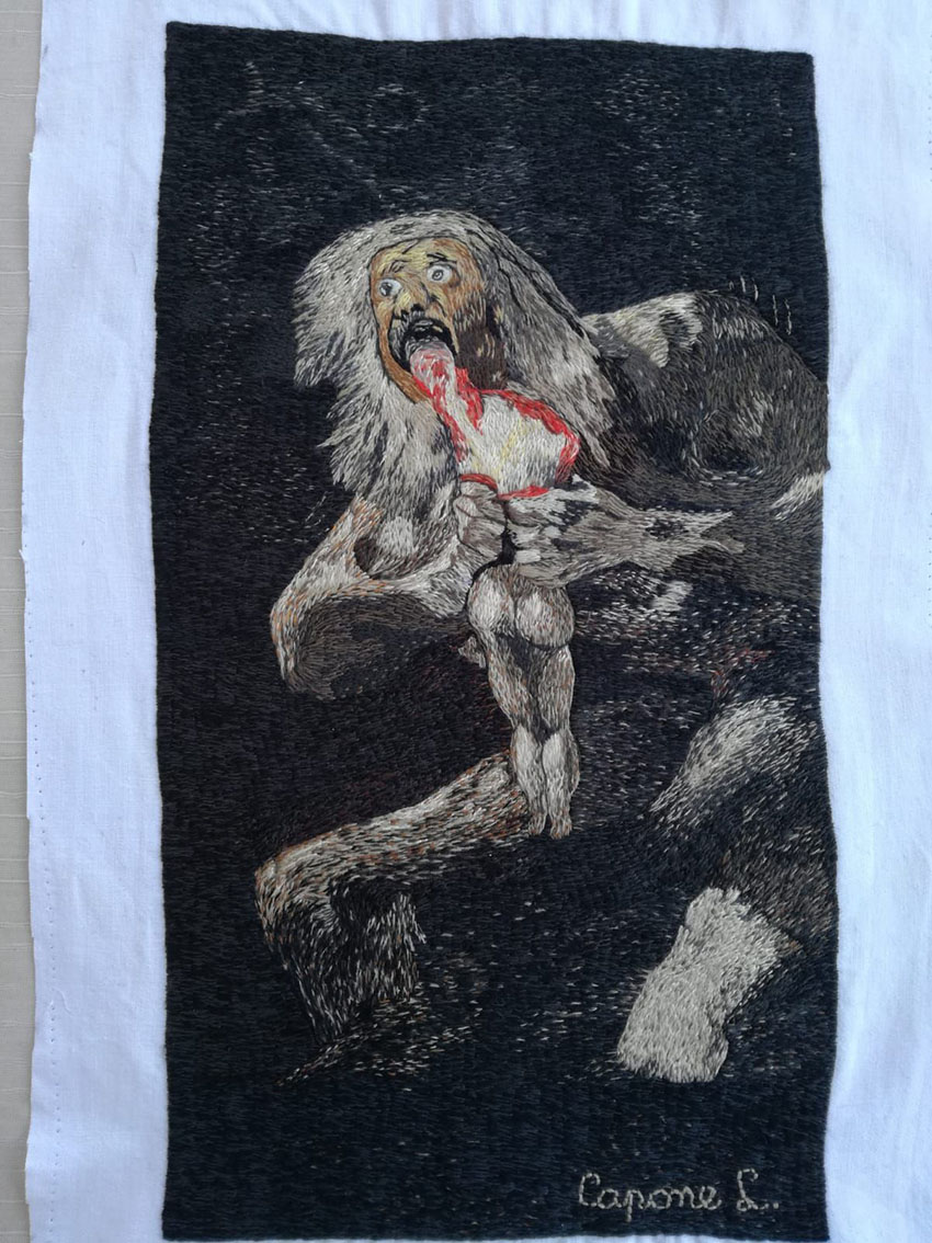 Goya, Saturno che mangia i suoi figli