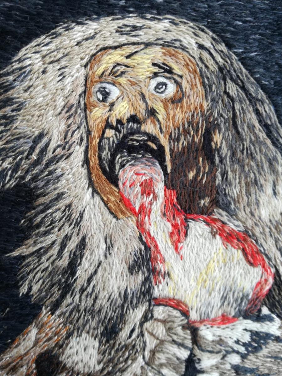 Goya, Saturno che mangia i suoi figli cupinto di Luciana Capone