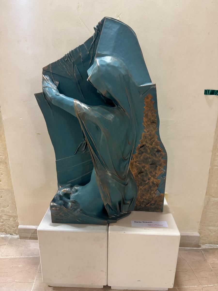 Dante Vincenti, Scolpire la cartapesta, mostra all'ex Conservatorio Sant'Anna di Lecce