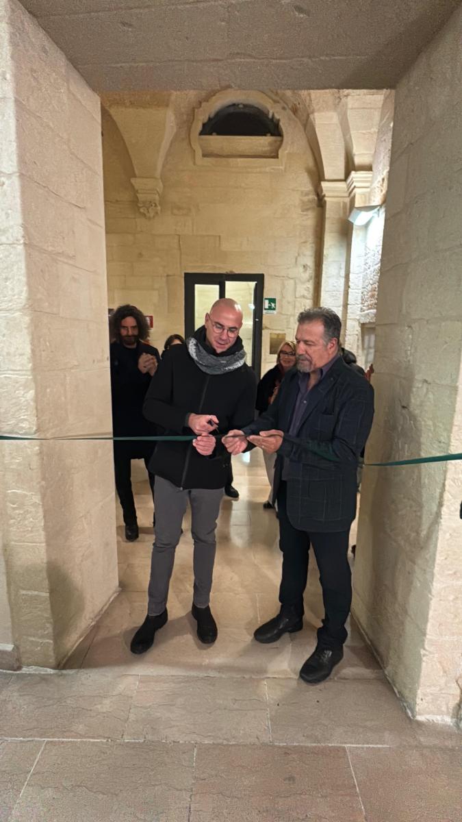 Dante Vincenti, Scolpire la cartapesta, mostra all'ex Conservatorio Sant'Anna di Lecce