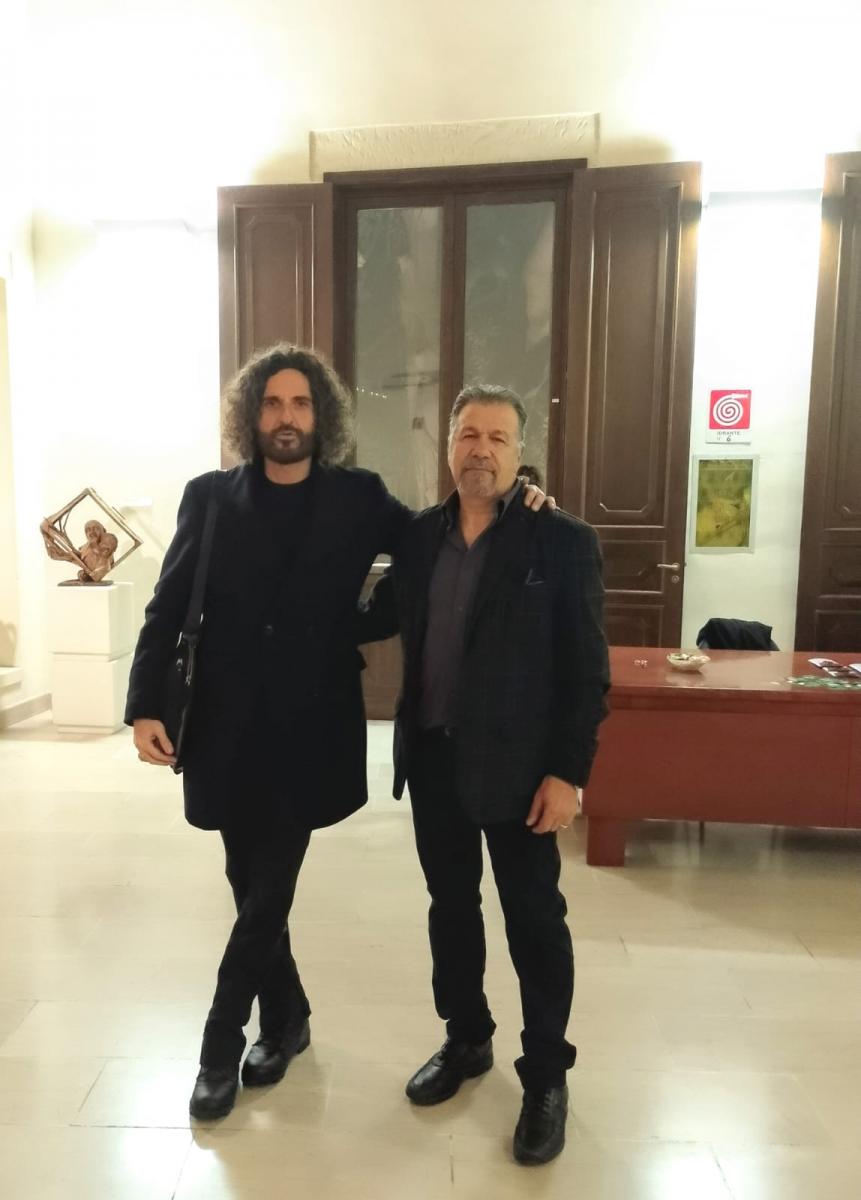 Dante Vincenti, Scolpire la cartapesta, mostra all'ex Conservatorio Sant'Anna di Lecce