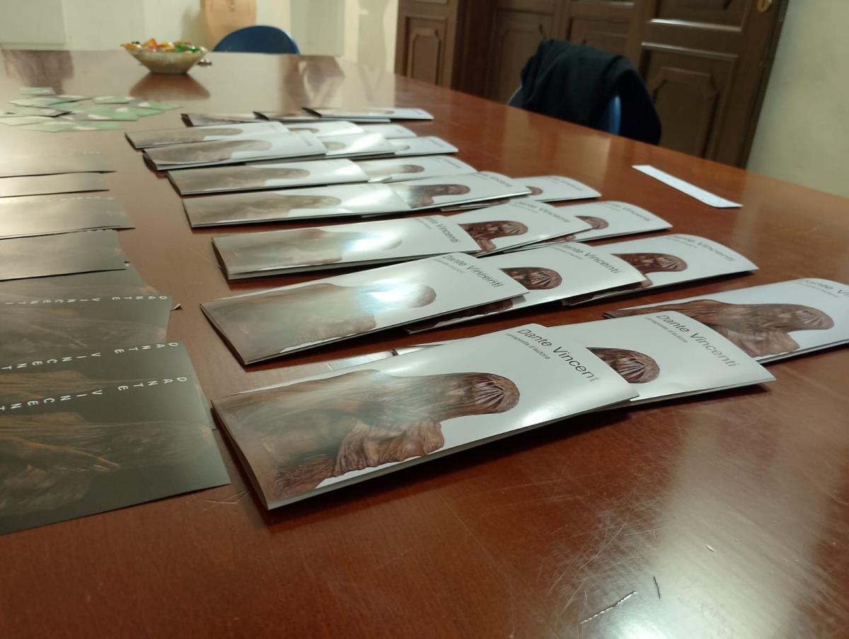 Dante Vincenti, Scolpire la cartapesta, mostra all'ex Conservatorio Sant'Anna di Lecce