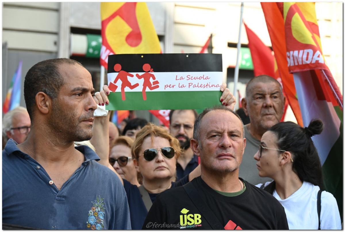 Napoli 22 Settembre 2025 Manifestazione per Gaza