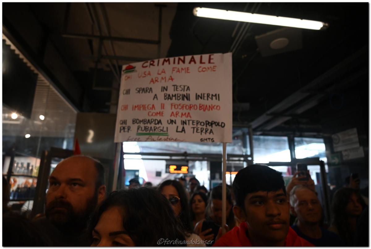 Napoli 22 Settembre 2025 Manifestazione per Gaza