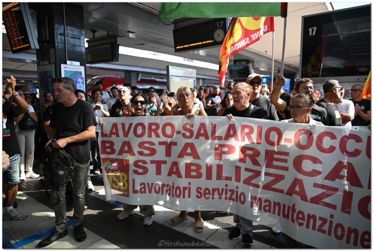 Napoli 22 Settembre 2025 Manifestazione per Gaza