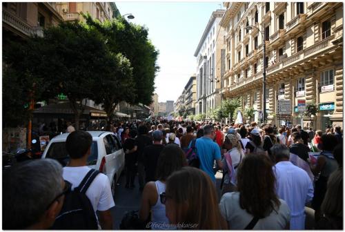 Napoli 22 Settembre 2025 Manifestazione per Gaza