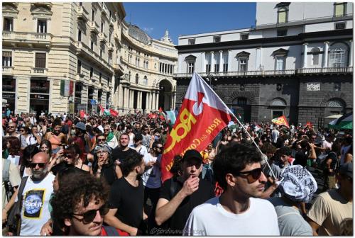 Napoli 22 Settembre 2025 Manifestazione per Gaza