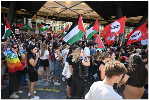 Napoli 22 Settembre 2025 Manifestazione per Gaza